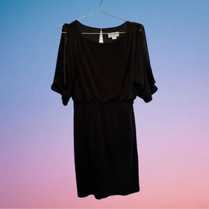 Jessica Simpson Cold Shoulder Black Dress size Medium